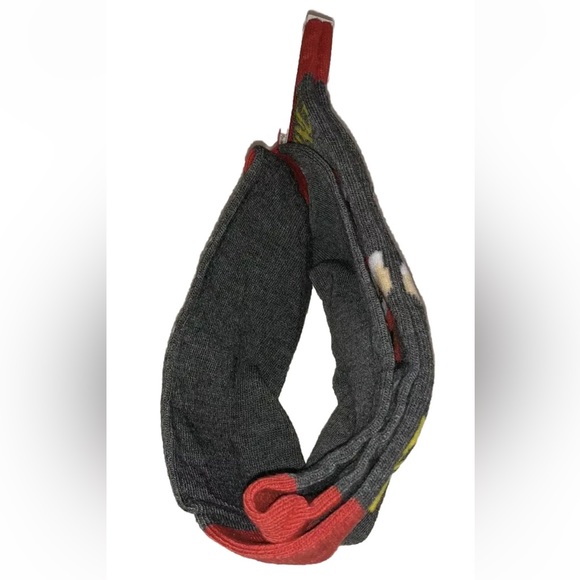 South Park Crew Socks 1 Pair Men 6-12 Gray Red Santa More Presents Christmas NEW - Picture 7 of 9